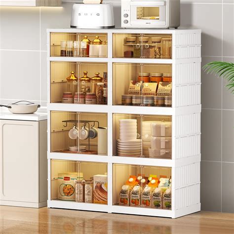 steel stackable white storage cabinet|stackable foldable storage cabinets.